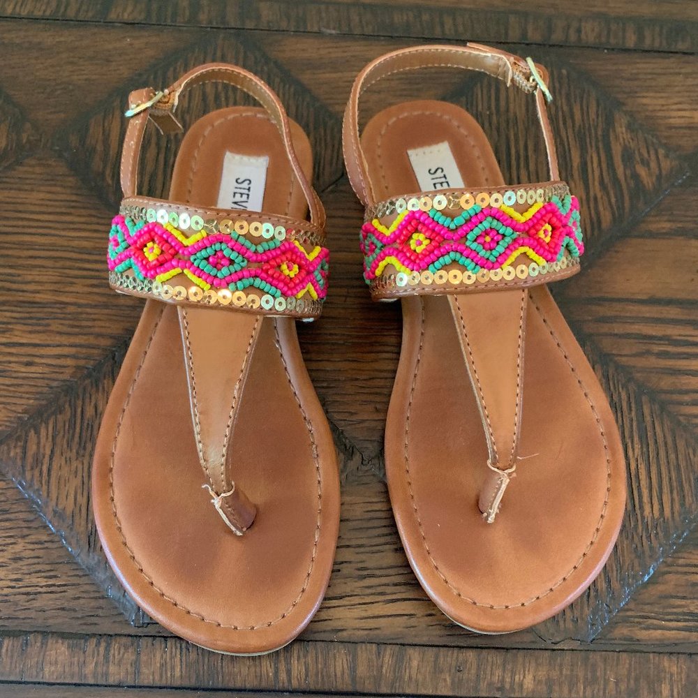 Girls Steve Madden embellished sandals
